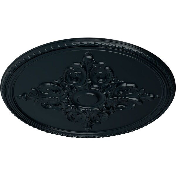 Milton Ceiling Medallion (Fits Canopies Up To 7 7/8), Hand-Painted Night Shade, 40 5/8OD X 1 3/4P
